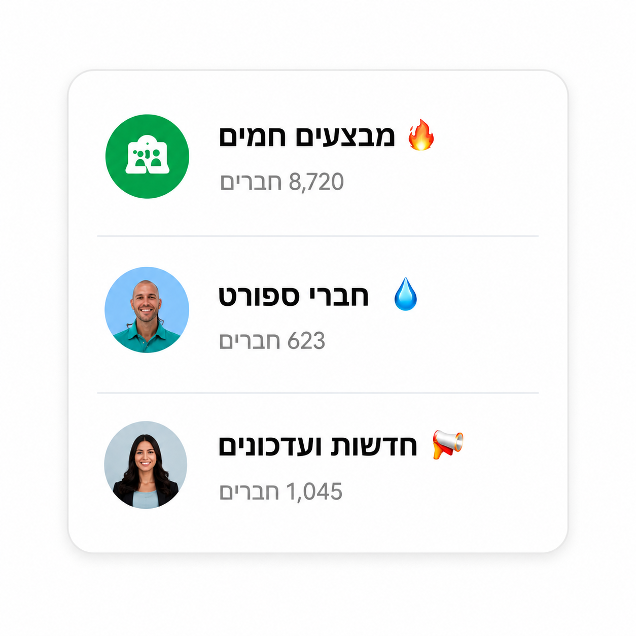 חלוקה לקבוצות לפי עניין